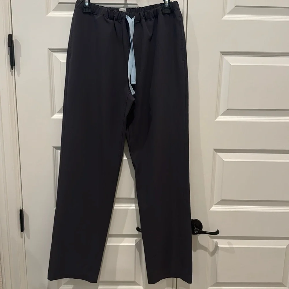 Figs Dark Grey Scrub Pants Size Small